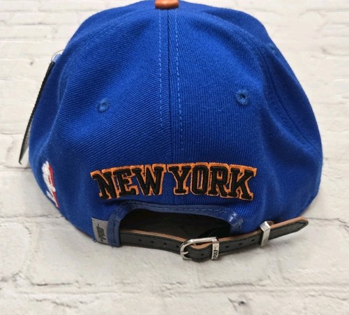 Pro Standard NBA New York Knicks Leder flache Krempe Riemen Mütze Neu mit Etikett - Bild 7 von 13