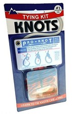 Pro-Knot Knot Tying Kit 20 Essential Rope Knots Instructions Practice - PKKIT101