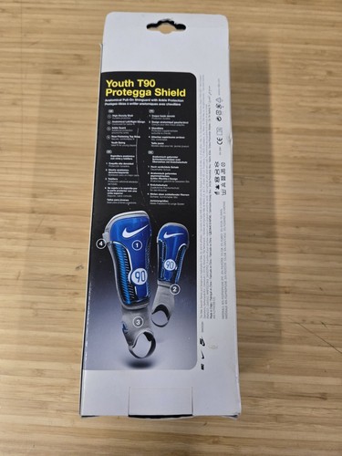 Nike Youth T90 Protegga Shield Soccer Shin Guards - Size Small Unisex NEW - Picture 3 of 5