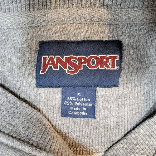 Jansport Washington Huskies UW Sweatshirt Women Size small Gray crew neck  - Picture 2 of 8