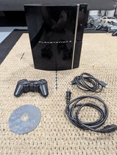 Sony Playstation 3 PS3 Fat Console 160GB Bundle - Controller, GTA IV, Cables