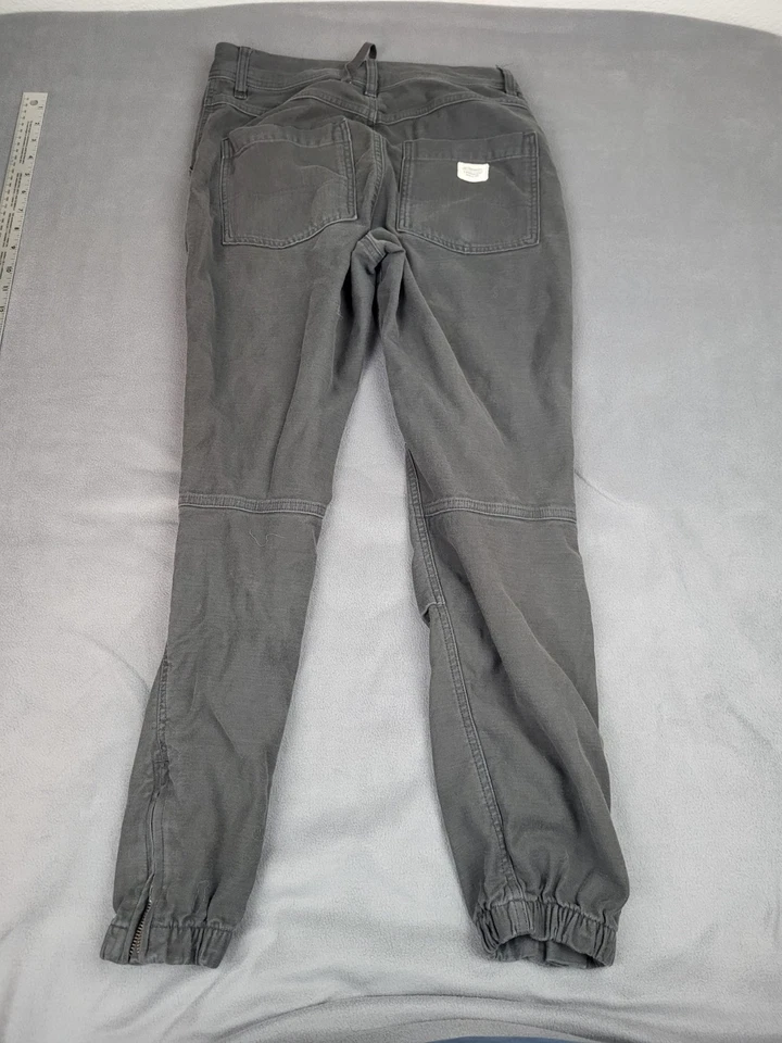 Pantalones de Senderismo Cooperativos REI Mujeres 6 Negros Gris Ligeros Utilitarios Rodilla Flex Gorpcore Foto 4 de 4