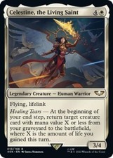 Celestine, the Living Saint (Surge Foil) -Foil Near Mint MTG