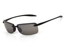 New NYX GOLF Eyewear by KELE KEY Sunglasses, CRYSTAL BLACK FRAME, GREY LENS
