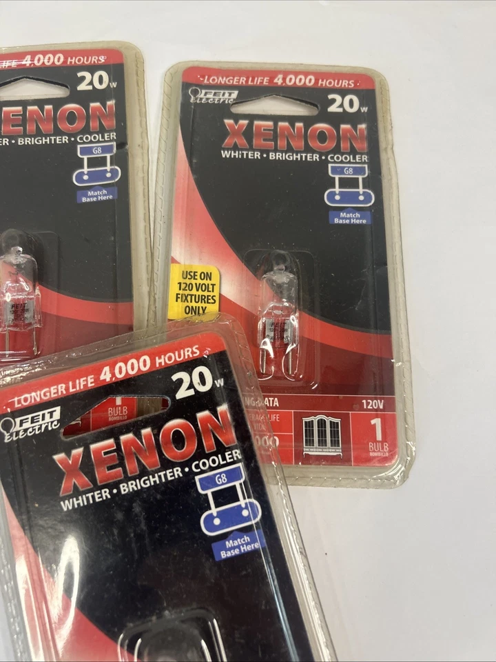 Feit Electric 20W Xenon Bulb G8 Fitting New & Sealed (5) Read - Image 4 of 4
