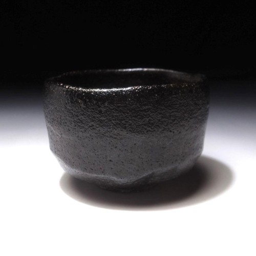 $WO14: Japanische Teeschale, Raku Ware von National Human Treasure, 1. Shunpo Inoue - Bild 4 von 10