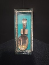 Vintage Oneida LTD Silver Baby/Children's Curved Spoon New