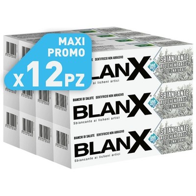 BlanX Zahnpasta Whitening Arktische Flechten 75ml 12er Pack