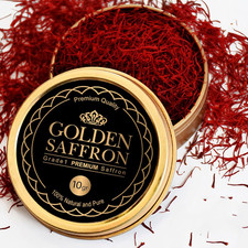 , Finest Pure Premium All Red Saffron Threads, Grade A Super Negin, Non-Gmo Ver