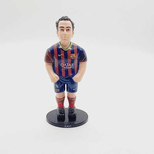 Minigols Fútbol Mini Pvc Figura Barcelona #6 Xavi Futbolín Repuesto - Imagen 10 de 10