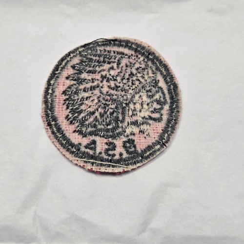 Vintage 1960's Boy Scouts of America CHIEF Patrol Patch Cut Edge BSA - Bild 4 von 4
