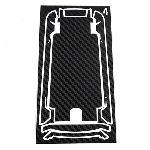 Radio Adhesiva Transmisor Coche RC Xtra Speed Carbon Design Futaba 10PX #XS-59090 - Imagen 5 de 5