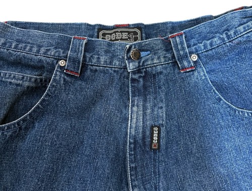 Pantalones de mezclilla Code 4 para hombre talla 36x32 carpintero holgados vintage Y2K - Imagen 4 de 7