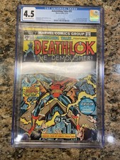 Astonishing Tales #25 (August 1974) First Deathlok! CGC 4.5 w OW/W pages!