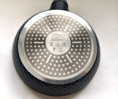 8" IKO Diamond Keramik Antihaft Pfanne, Marineblau/Grau, Neu ohne Etikett - Bild 4 von 9