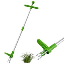 Weed Remover Hand Tool Weed Puller Twister Steel Claw Weeding Root Killer Garden