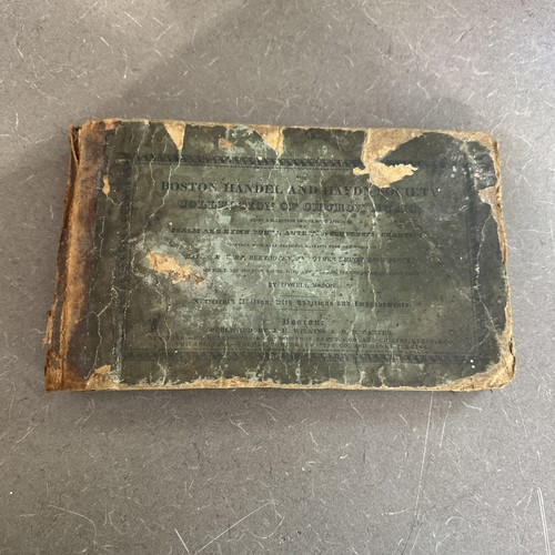 OLD Boston Handel and Haydn Society Collection of Church Music PSALMS HYMNS 1831 - Picture 1 of 8