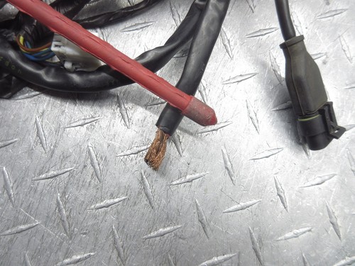 2008 06-08 Piaggio MP3 Scooter 400CC Main Engine Wiring Harness Wire Loom Cable - Picture 3 of 23