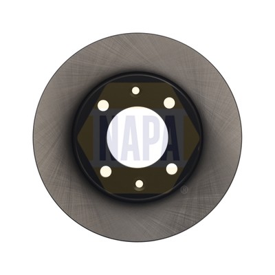 2X Napa Bremsscheibe Voll Ø247Mm FüR Peugeot 307 3A/C 3H 3B CitroëN Berlingo MF-image