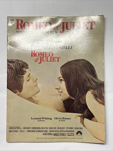 Romeo & Juliet Souvenir Music Album VTG Paperback Songbook Capitol Records 1968 - Picture 1 of 6