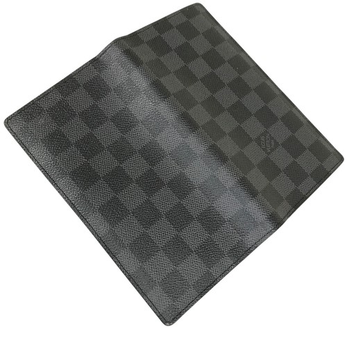 Portafoglio lungo originale Louis Vuitton Brazza Damier grafite N62665 TA0120 - Foto 9 di 24