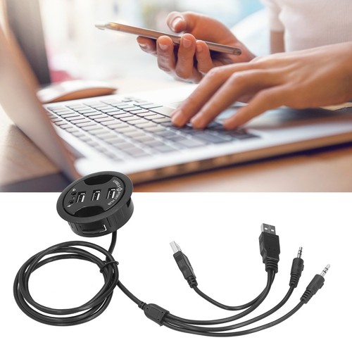 3-portowy stacjonarny koncentrator USB Wysoka prędkość rozszerzeń Okrągły hub z 3 kogeneracją 5 mm - Zdjęcie 15 z 22