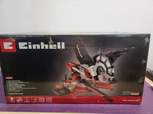 Einhell Zug-Kapp-Gehrungssäge TC-SM 2131/2 Dual 1800 W, _13,2_5