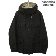 nanamica GORE-TEX Mountain Parka Size M Black Jacket