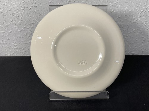 8 Vintage Royal China Americana Sussex Ironstone Brown White 6-3/8” Bread Plates - Picture 14 of 19