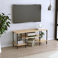 Meuble TV Rangement Salle de Séjour Salon Intérieur Bois d'Ingénierie vidaXL