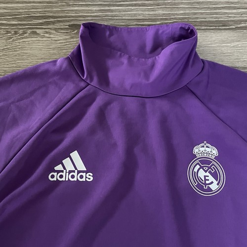 Adidas Real Madrid 2016 2017 Soccer Football Training Track Top AO3131 Mens Sz L - Picture 2 of 11