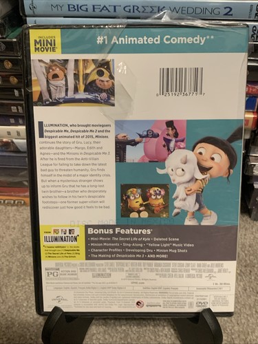 Despicable Me 1 2 3 & Minions, + Rise Of Gru DVD Lot Brand New BUY 3 Get 1 FREE - Picture 11 of 13