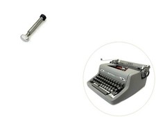 Ribbon Reverse Knob / Lever for Royal Quiet De Luxe Typewriter Vtg Part Original thumbnail