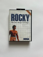 Rocky (Sega Master, 1987) The Two-Mega Cartridge