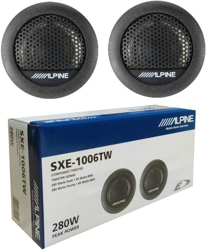 Recensione Tweeter Alpine SXE-1006TW - 280W di Pura Energia Sonora