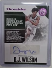 2017-18 Panini Chronicles - Autographs D.J. Wilson #CA-DJW Pink /25 (AU, RC)
