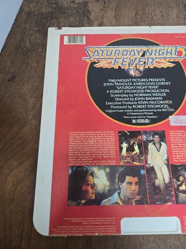 Saturday Night Fever, CED RCA SelectaVision Video Disc Tested - Picture 5 of 6