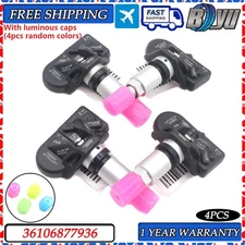 6877936 for BMW G31 G32 G30 G02 G01 G11 G12 G15 New 4x Tire Pressure Sensor TPMS