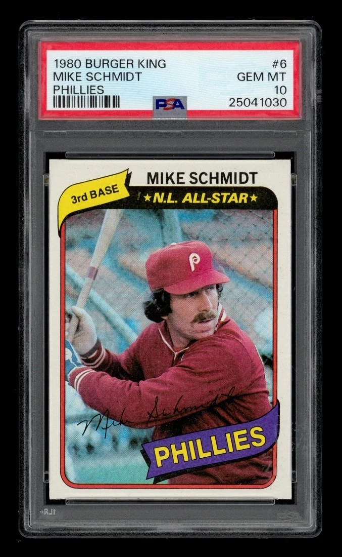 1980 Mike Schmidt #6