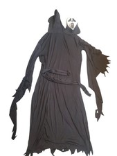 Scream Ghost Face Easter Unlimited Inc. Vintage Halloween Mask And Robe Costume