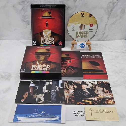 Naked Lunch Collector's Edition 4K Ultra HD Blu-ray Movie Certification 18
