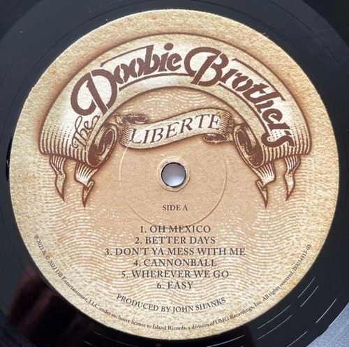 Doobie Brothers Liberte LP vinyl Europe Island 2022 brand new sealed B003451301 - Picture 3 of 7