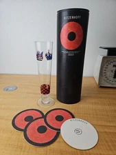 Ritzenhoff German Royal Beer Glass Pilsner 1996 Nathalie Du Pasquier w/BOX 22223