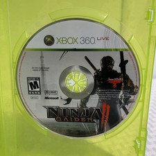 Ninja Gaiden II 2 (Microsoft Xbox 360, 2008) VIDEO GAME Disc Only Tested & Works