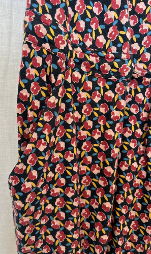 Mono SEASALT 10 'Rose Trellice' Algodón Mezcla Modal Bolsillos Recortados Cinturón Corbata - Imagen 10 de 14