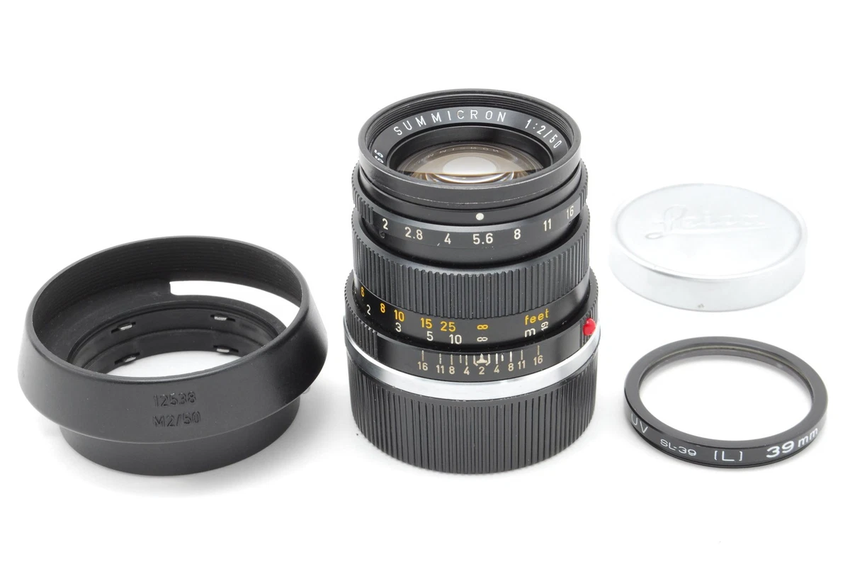 Leica SUMMICRON-M 50mm Focal f/2 Camera Lenses for sale - eBay
