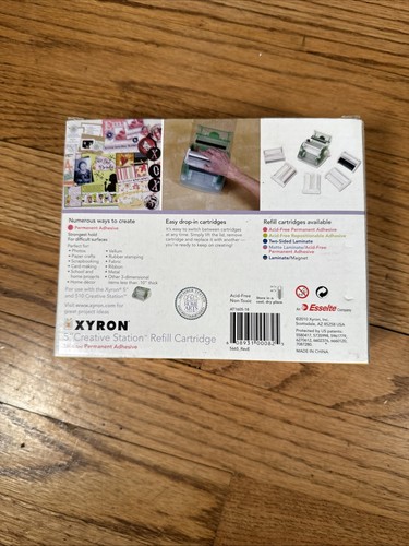 NEW Xyron Refill Cartridge AT1605-18 for Acid Free Permanent Adhesive 5" 18ft - Picture 3 of 3