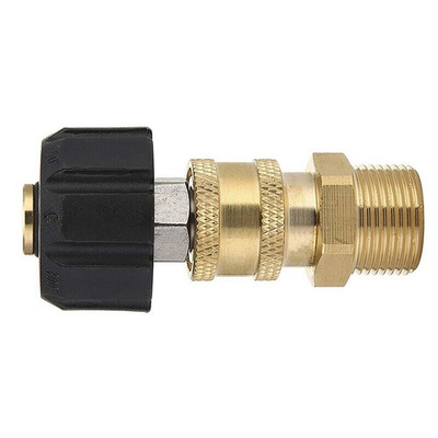 #ad GlodBlack Pressure Washer Hose Connector Adapter Durable Replacement Parts $14.09