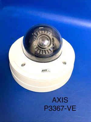 AXIS P3367-VE Network IP POE Megapixel Security dome Camera/working