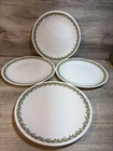 Set of 4 Vintage Corelle Crazy Daisy Spring Blossom 10.25" Dinner Plates 1970s